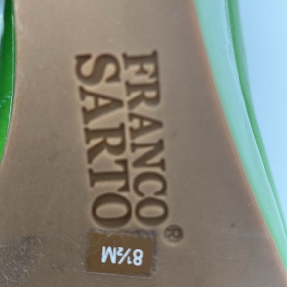 KELLY GREEN WEDGES by Franco Sarto - Picture 7 of 11